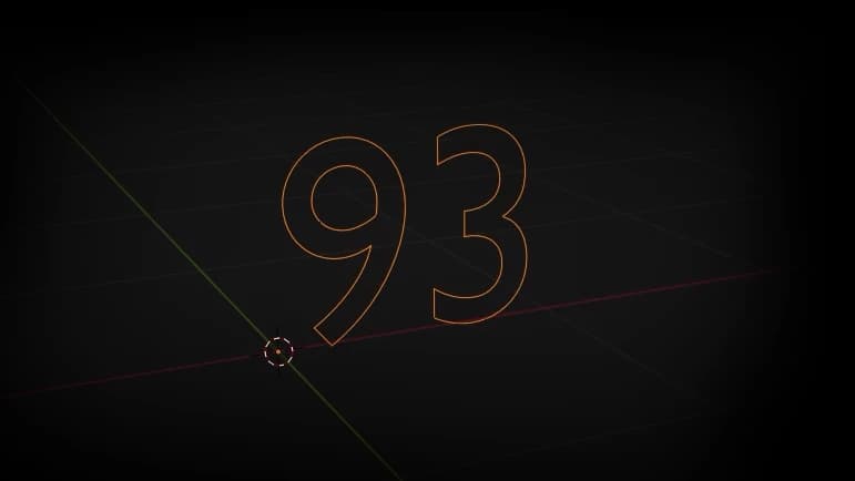 How to Create a Number Counting Animation in Blender? (Countdown and Timer)