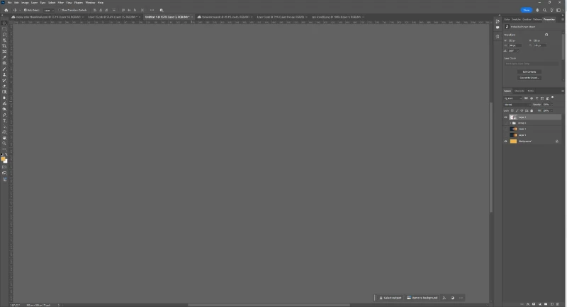 Adobe photoshop interface 1