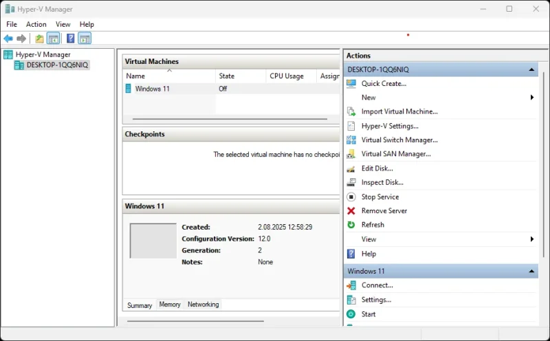 Windows hyper v how to enable