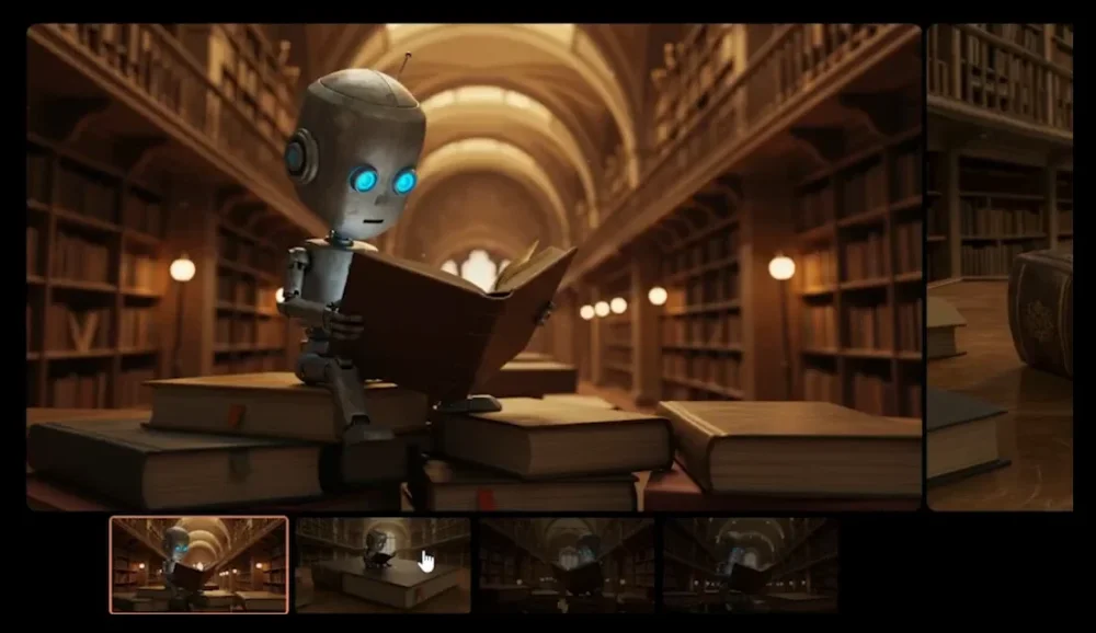 Imagefx test robot in library