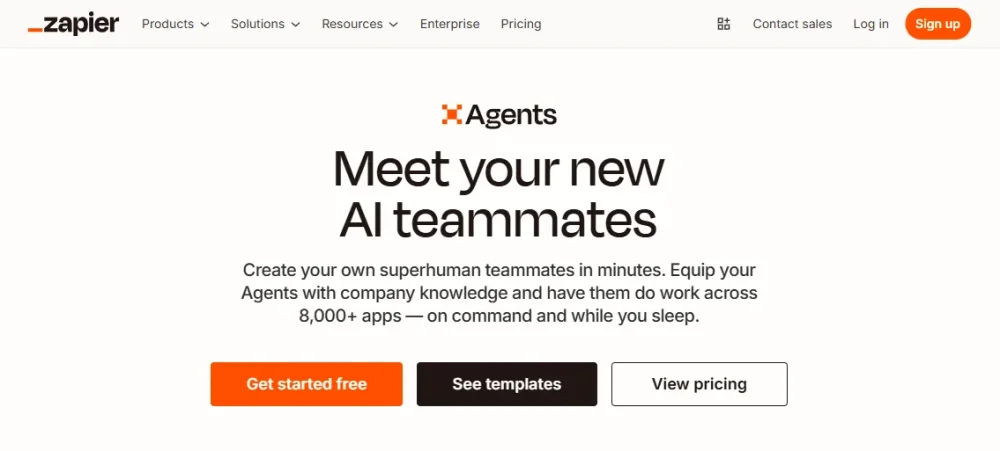 Ai agent builders zapier