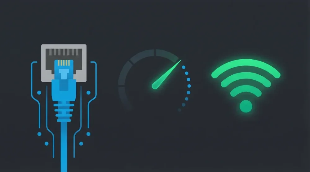 Ethernet vs Wi-Fi: When Does a Physical Cable Actually Matter?
