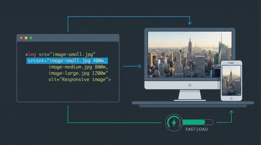 HTML img Tag: Complete Guide to src, alt, srcset, and Performance Attributes